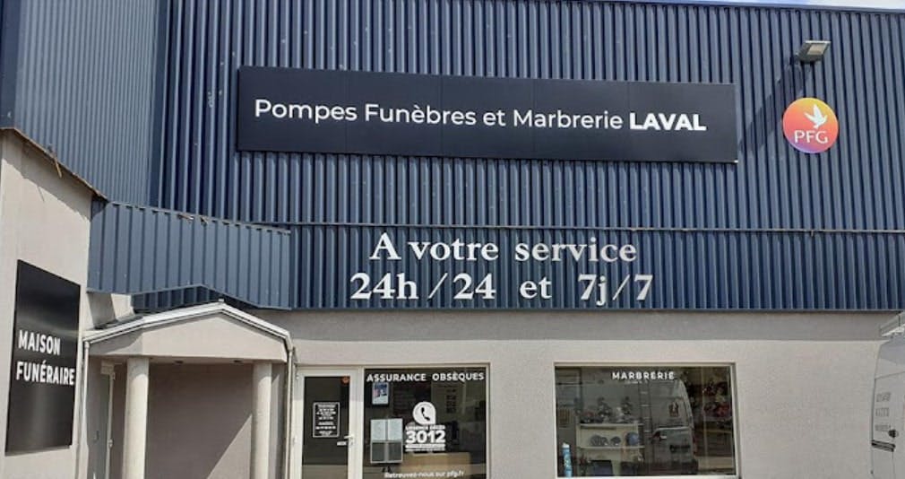 Photographie de Pompes Funèbres et Marbrerie Laval - PFG de Sorbiers