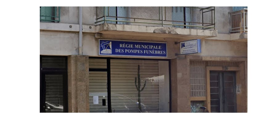 Photographie de la Pompes Funèbres Municipale à Marseille