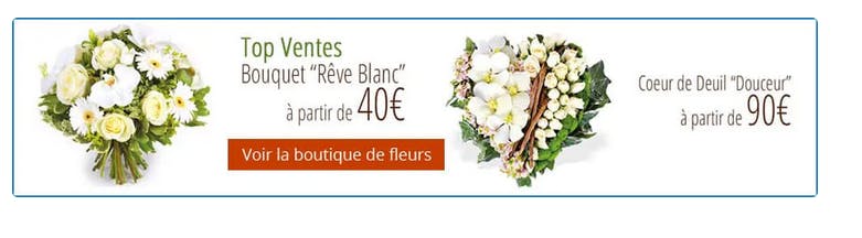 Boutique de fleurs - obseques infos