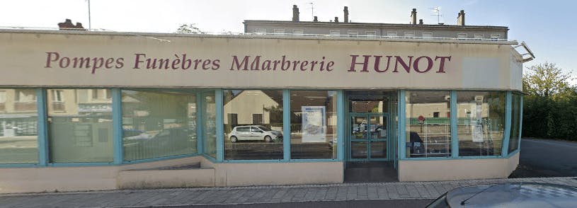 Photographie de la Pompes Funèbres et Marbrerie Hunot à Bourges
