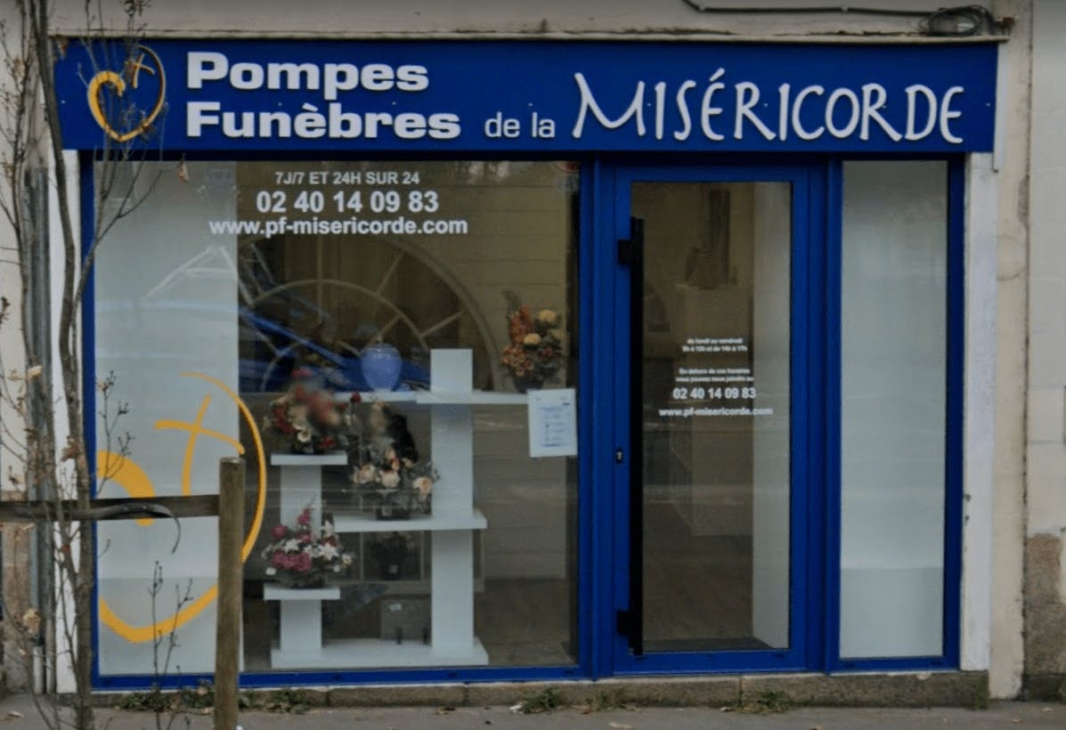 Photographie de la Pompes Funèbres de la Miséricorde de Nantes
