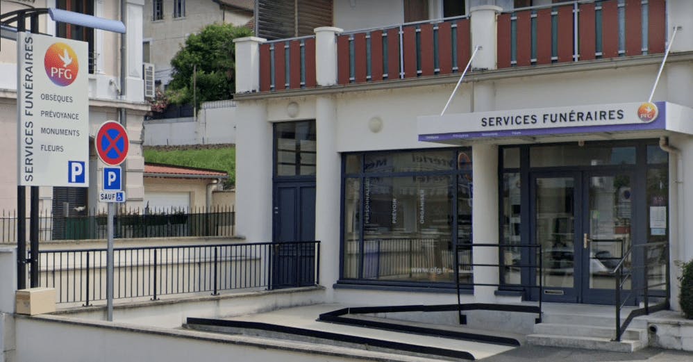 Photographie de la Pompes Funèbres Générales à Aix-les-Bains