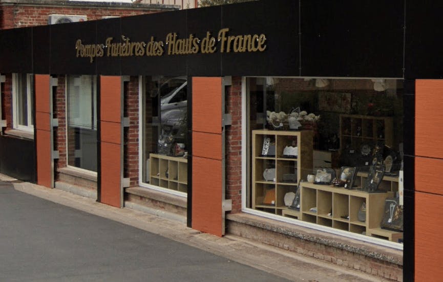 Photographie de la Pompes Funèbres des Hauts de France de la ville de Brebières
