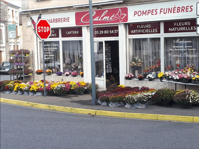 Photographie de la Pompes Funèbres Calmé de Clermont-en-Argonne