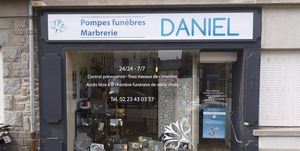Photographies des Pompes Funèbres Marbrerie Daniel-Priour à Saint-Méen-le-Grand