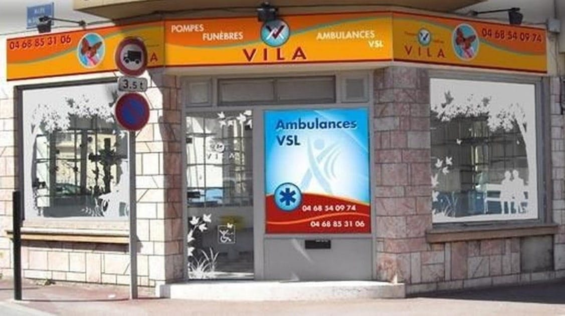 Photographie des Pompes Funèbres & Ambulances Vila à Perpignan