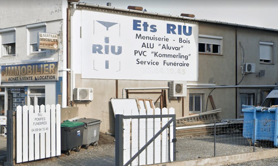 Photographie de la Pompes Funèbres RIU à Rivesaltes
