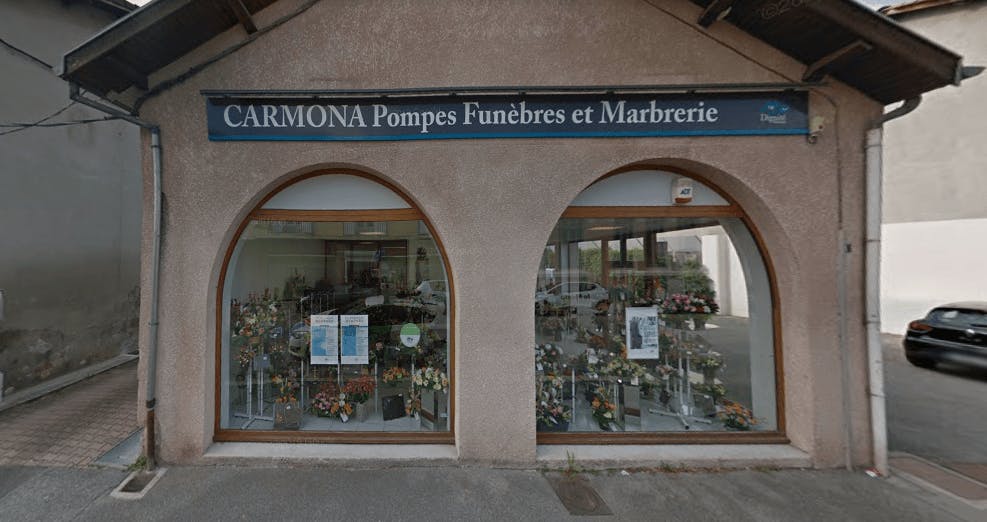 Photographie de la Pompes Funèbres et Marbrerie Carmona  à Saint-Marcellin