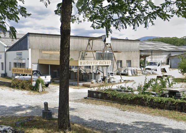 Photographie de la Marbrerie Dufour à Chambéry