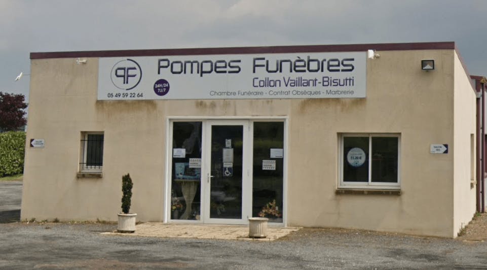 Photographie de la Pompes Funèbres Collon Vaillant - Bisutti de Couhé
