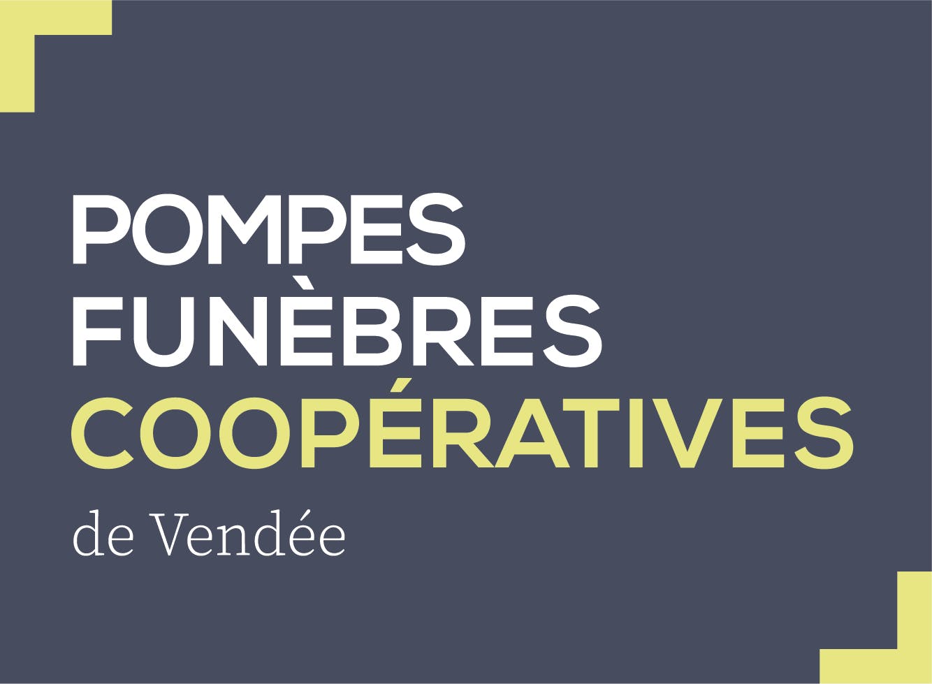 Logo de Pompes Funèbres Coopératives de Vendée