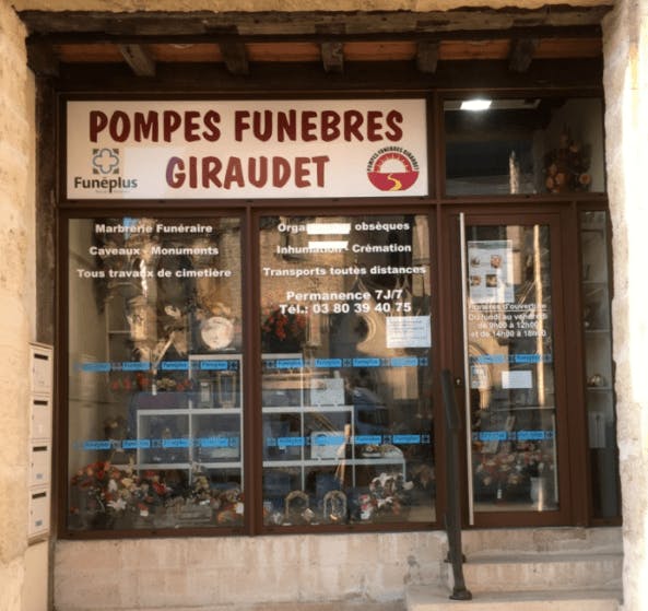 Photographie Pompes Funèbres Giraudet d'Auxonne