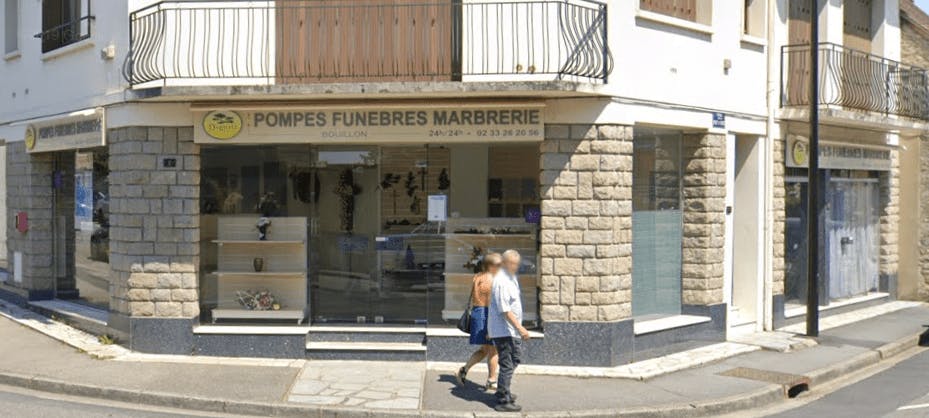 Photographie de la Pompes Funèbres et Marbrerie Bouillon à Alençon