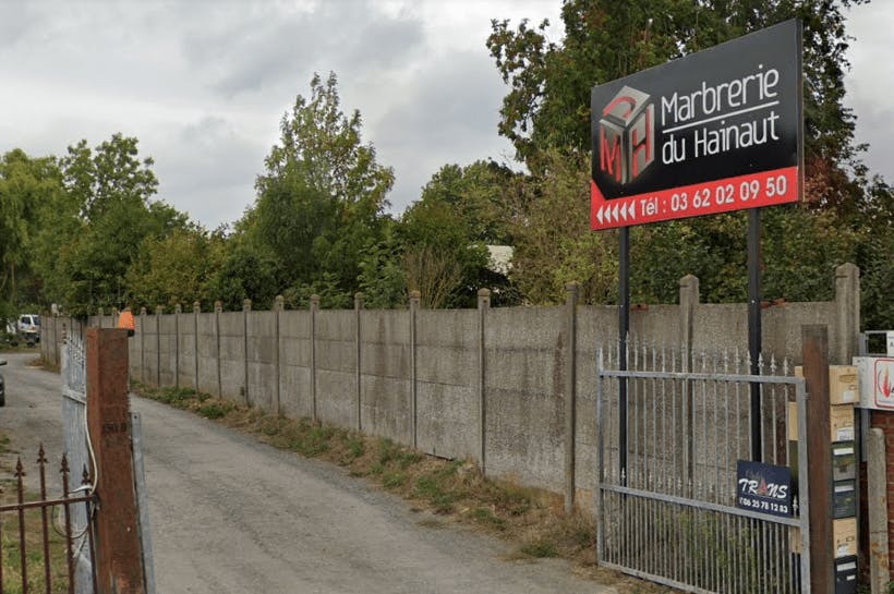 Photographie de la Marbrerie du Hainaut d'Aubry-du-Hainaut