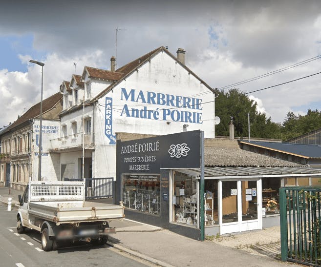 Photographie de la Marbrerie André Poirié à Beauvais