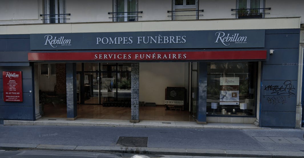 Photographie de Pompes Funèbres et Marbrerie Rebillon-Patrimoine de Paris