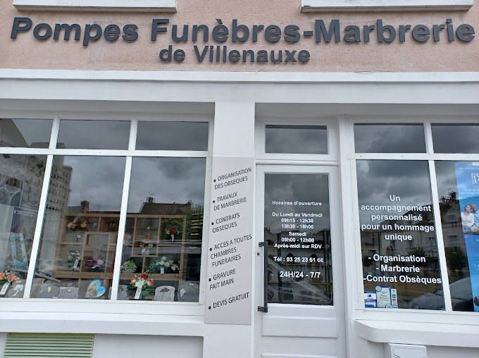 Photographie de Pompes Funèbres Marbrerie de Villenauxe de Villenauxe-la-Grande
