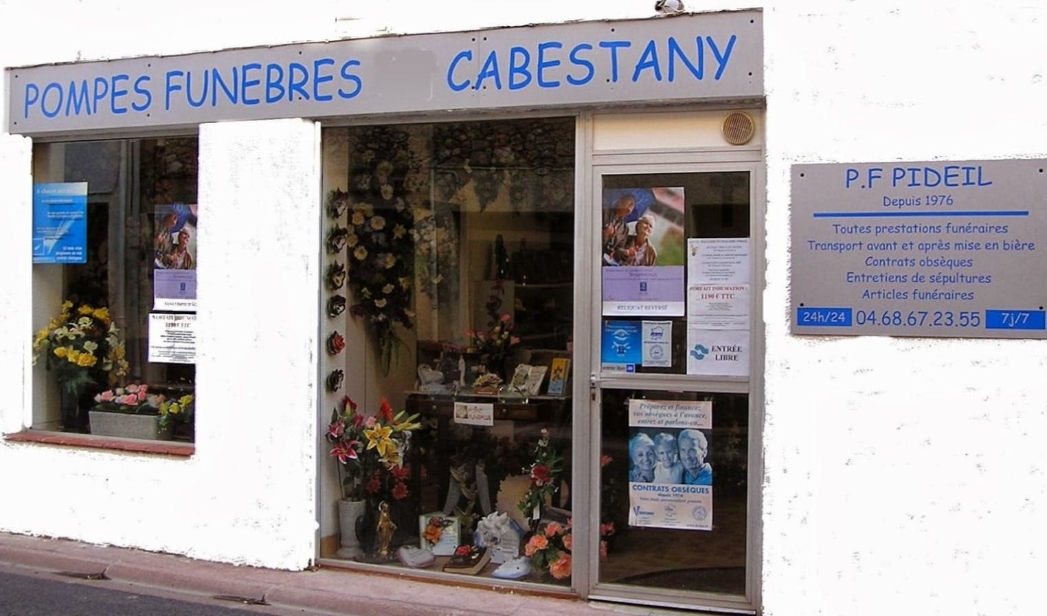 Photographie de La Pompes Funèbres Pideil de Cabestany

