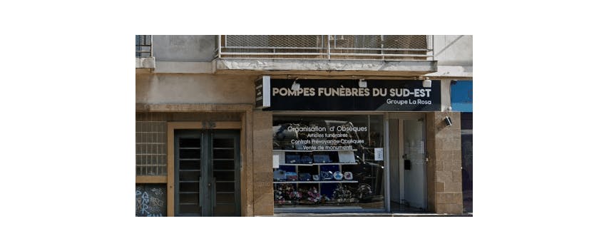 Photographie de la Pompes Funèbres 13 à Marseille