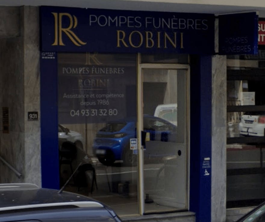 Photographie de la Pompes funèbres Robini de Saint-Laurent-du-Var