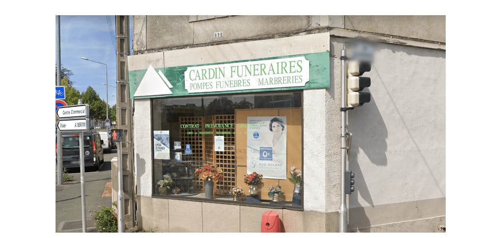 Photographie de la Cardin Funéraire à Saint-Etienne