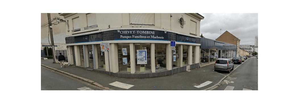 Photographie de la Pompes Funèbres et Marbrerie Chevet-Tombini à Saint-Etienne