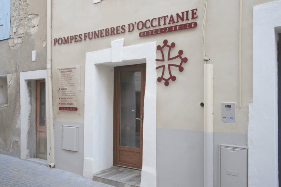 Photographie de la Pompes Funèbres d'Occitanie de la ville de Lespignan