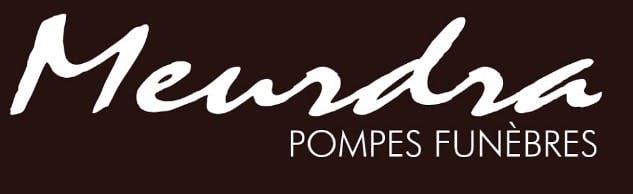 Photographie du logo des Pompes Funèbres Meurdra