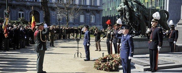 hommage belgique soldat inconnu