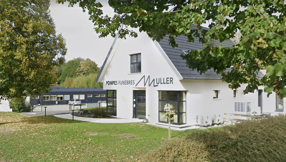 Photographie de la Pompes Funèbres Muller à Wittersdorf