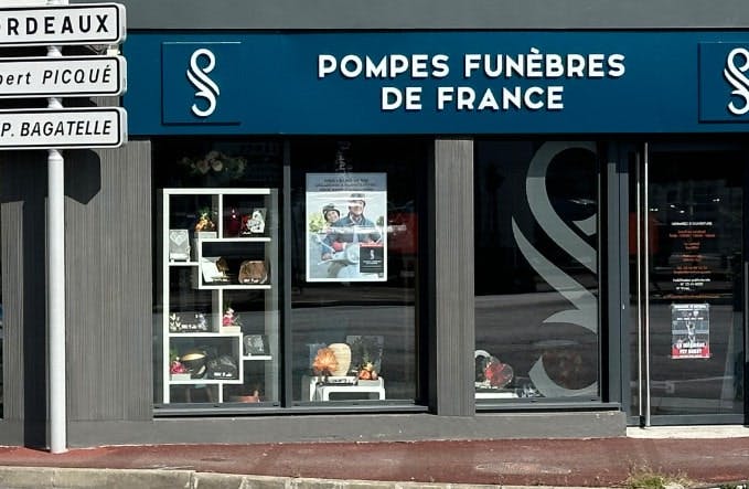 Photographie de la Pompes Funèbres de France de Bègles