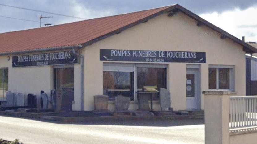 Photographie de la Pompes Funèbres de Foucherans de la ville de Foucherans