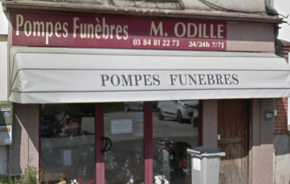 Photographie de la Pompes funèbres et Marbrerie Odille de la ville d'Orchamps