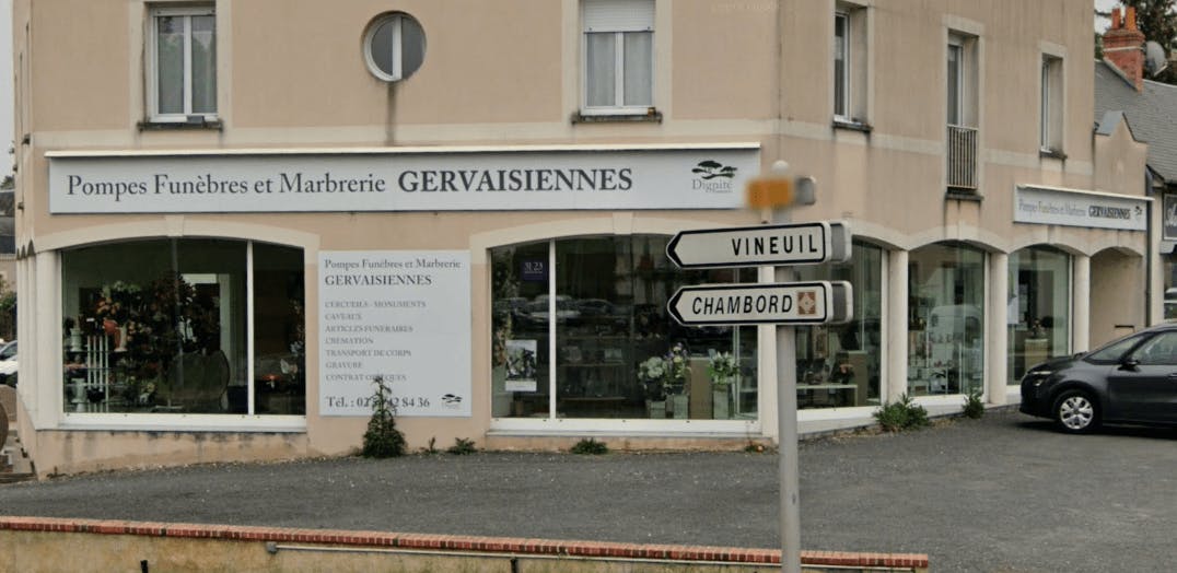 Photographie Pompes Funèbres et Marbrerie Gervaisiennes de Saint-Gervais-la-Forêt