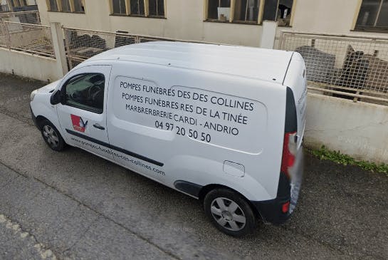 Photographie de la Pompes Funèbres des Collines Niçoises de la ville de Saint-André-de-la-Roche