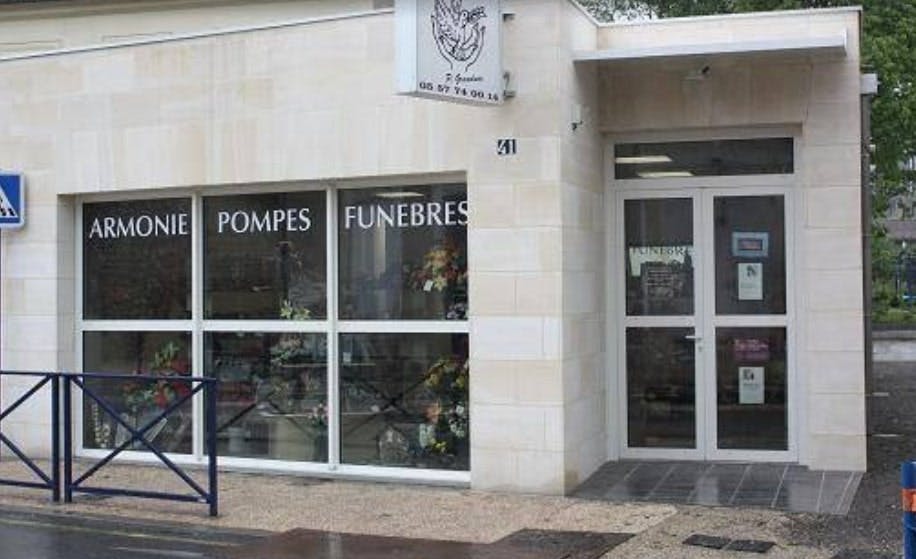 Photographie de l'Armonie Pompes Funèbres de Libourne
