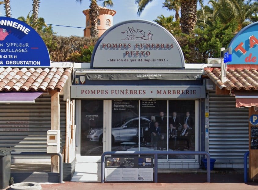 Photographies des Pompes Funèbres Pueyo à Carry-le-Rouet