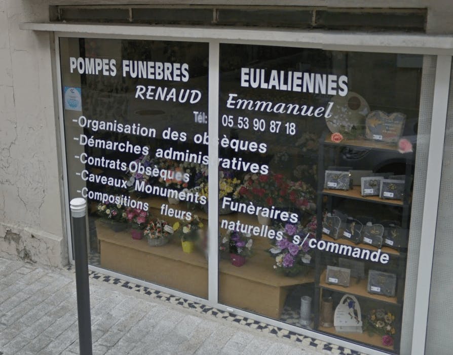 Photographie Pompes Funèbres Eulaliens de Saint-Aulaye