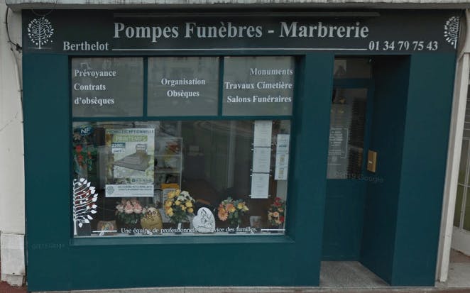 Photographie Pompes Funèbres Et Marbrerie Berthelot de Beaumont-sur-Oise