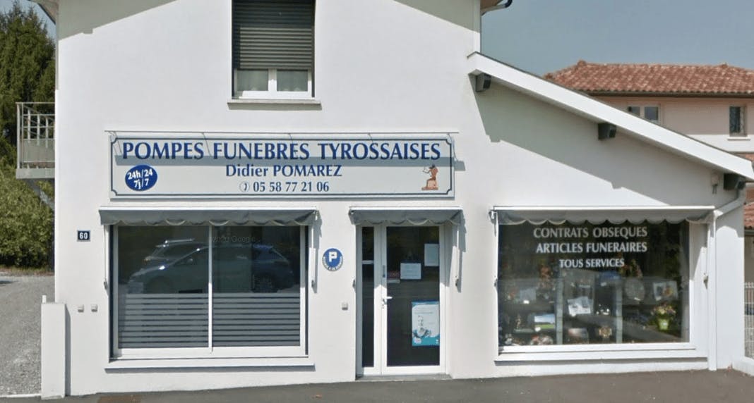 Photographie de la Pompes Funèbres Tyrossaises de la ville de Saint-Vincent-de-Tyrosse