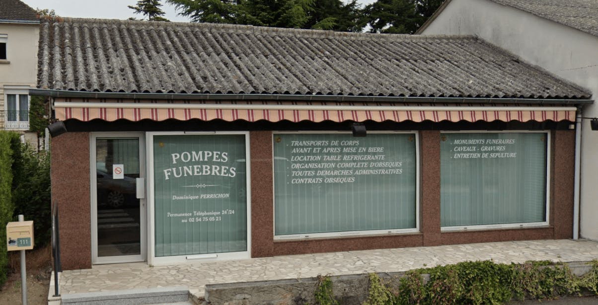 Photographie Pompes Funèbres Maison Perrichon de Noyers-sur-Cher