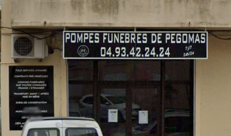 Photographie de la Pompes Funèbres De Pégomas de la ville de Pégomas
