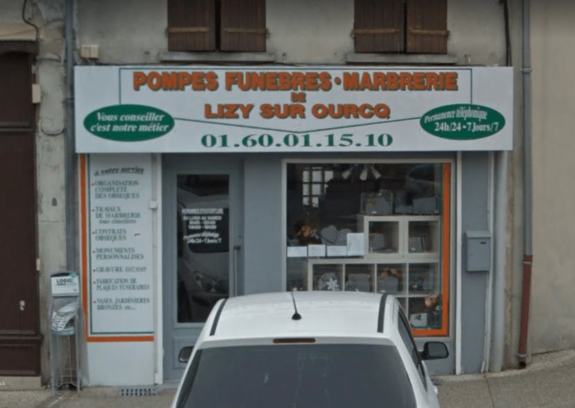 Photographie Pompes Funèbres Marbrerie de Lizy-sur-Ourcq