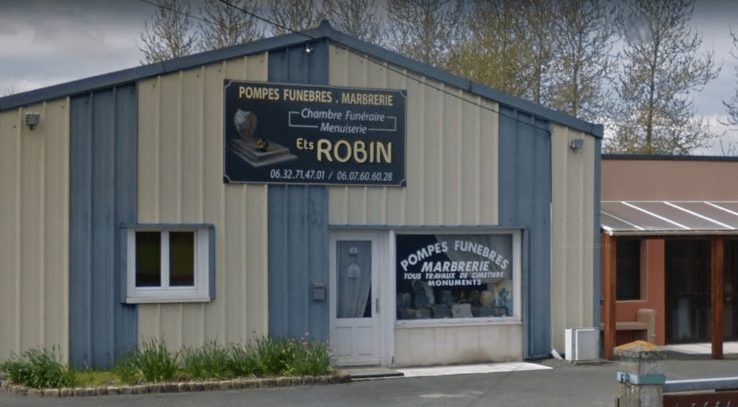 Photographie de la Pompes Funèbres Robin à Louargat