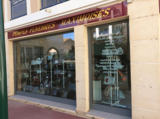 Photographie de la Pompes Funèbres Maximoises de Sainte-Maxime