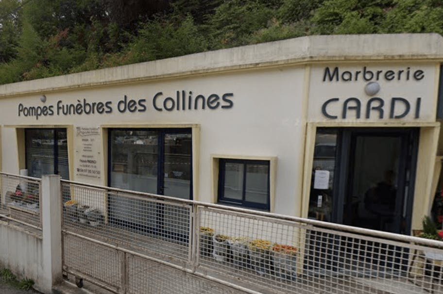Photographie de la Pompes Funèbres des Collines Niçoises de Saint-André-de-la-Roche