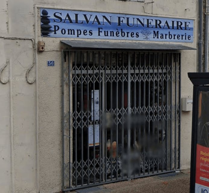 Photographie de la Pompes Funèbres et Marbrerie Salvan de Saint-Paul-Cap-de-Joux