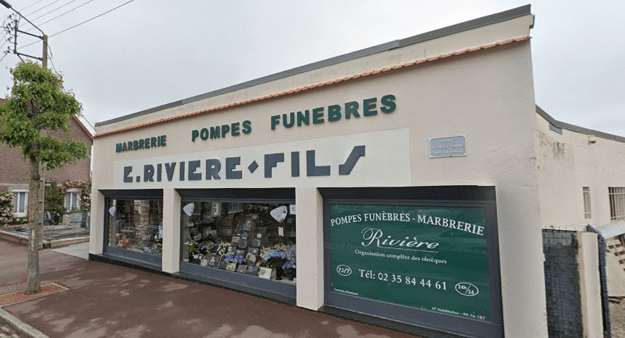 Photographie Pompes Funèbres Rivière de Dieppe