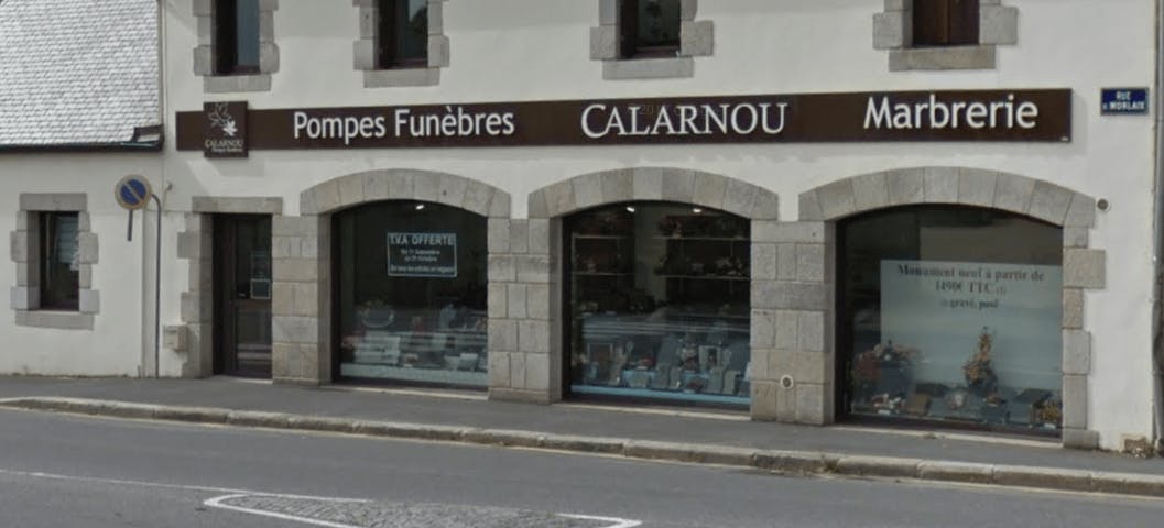 Photographie de la Pompes Funèbres Calarnou à Saint-Pol-de-Léon