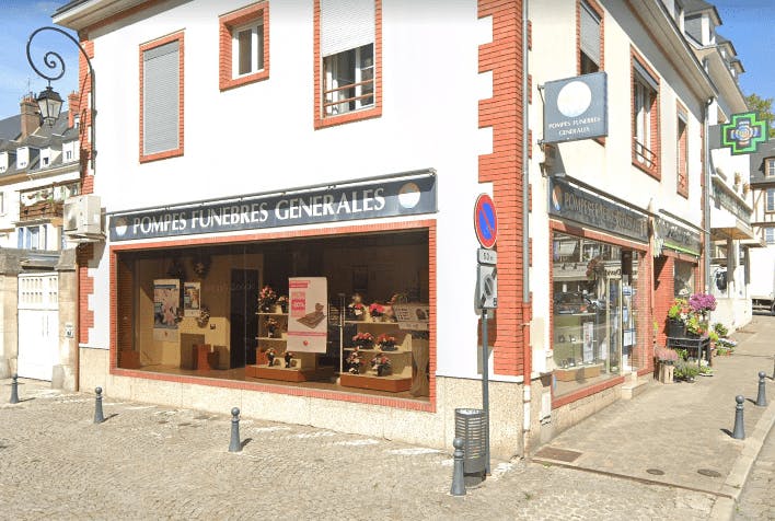 Photographie de la Pompes Funèbres Générales à Gisors